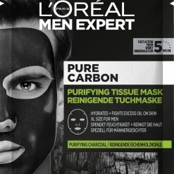 L’Oréal Paris Men Expert Pure Carbon Reinigende Tuchmaske