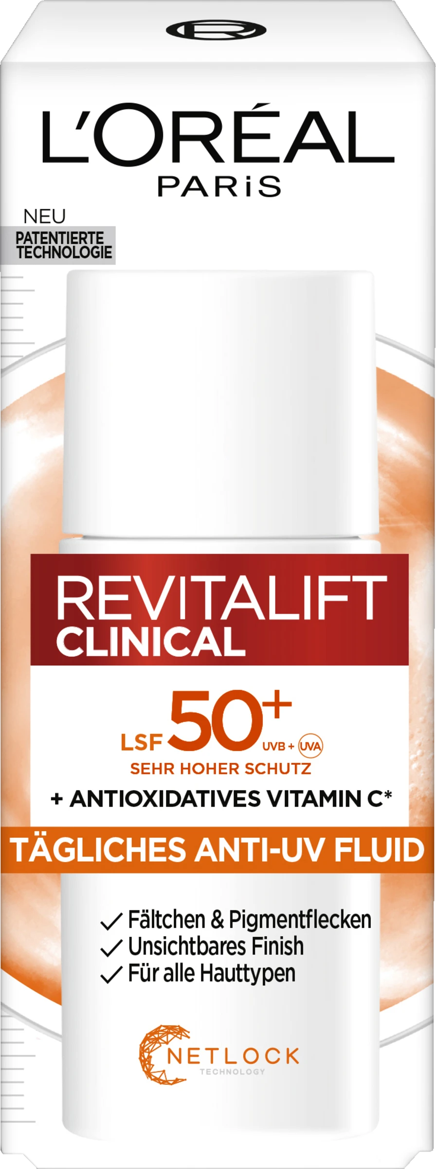 L’Oréal Paris Revitalift Clinical Vitamin C Tägliches Anti-UV Fluid LSF 50+