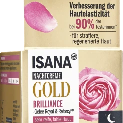 ISANA Gold Brilliance Nachtcreme