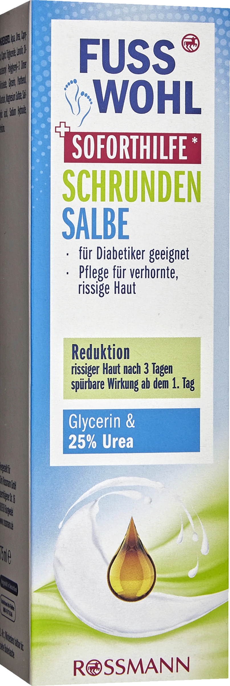 FUSSWOHL Schrunden Salbe Soforthilfe