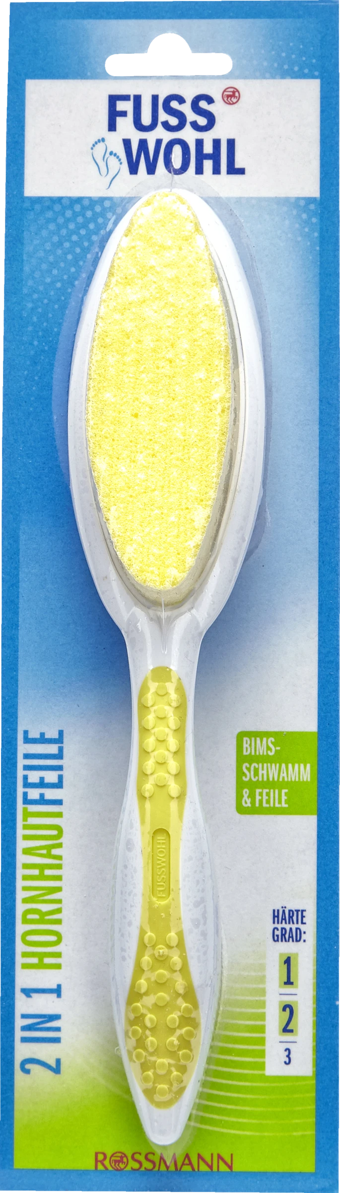 FUSSWOHL 2in1 Hornhautfeile