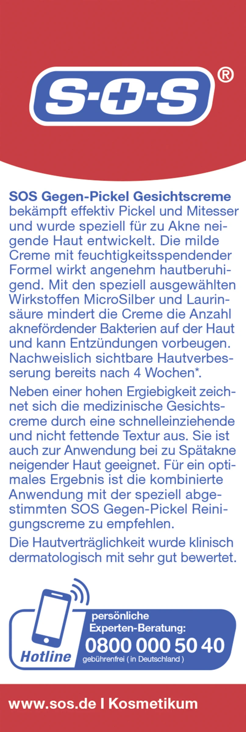 SOS Gegen-Pickel Gesichtscreme - Image 4