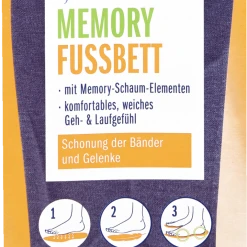 FUSSWOHL Memory Fussbett Größe 41-45