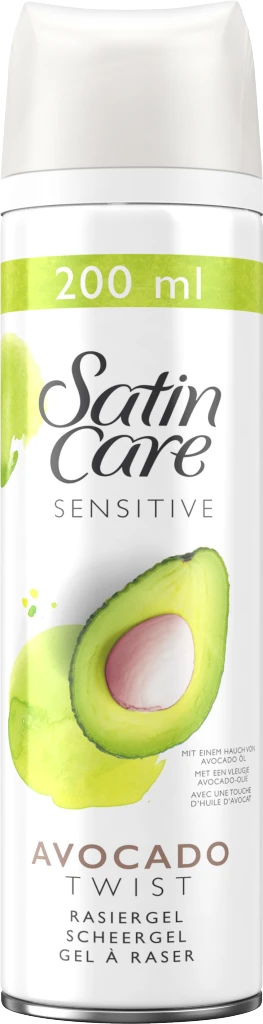 Gillette® Satin Care Rasiergel Avocado