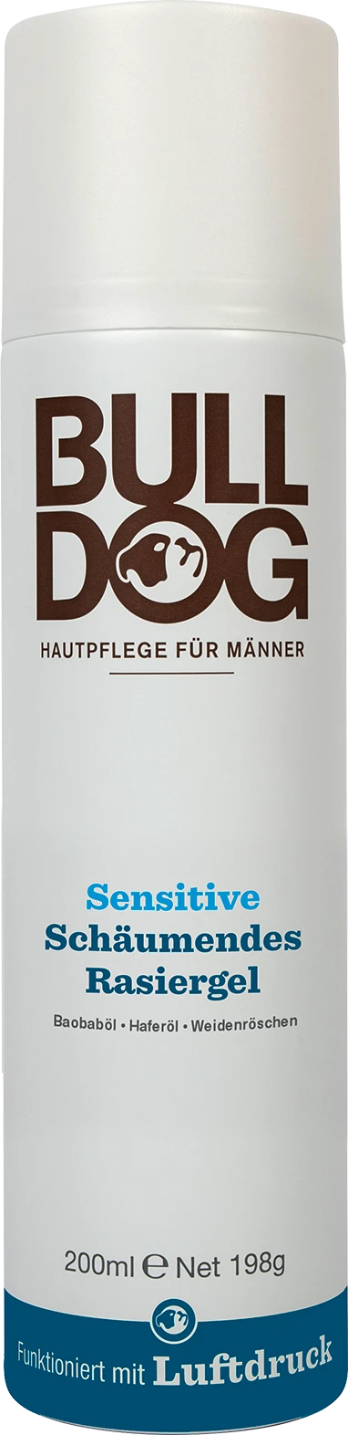 BULLDOG Sensitive Schäumendes Rasiergel