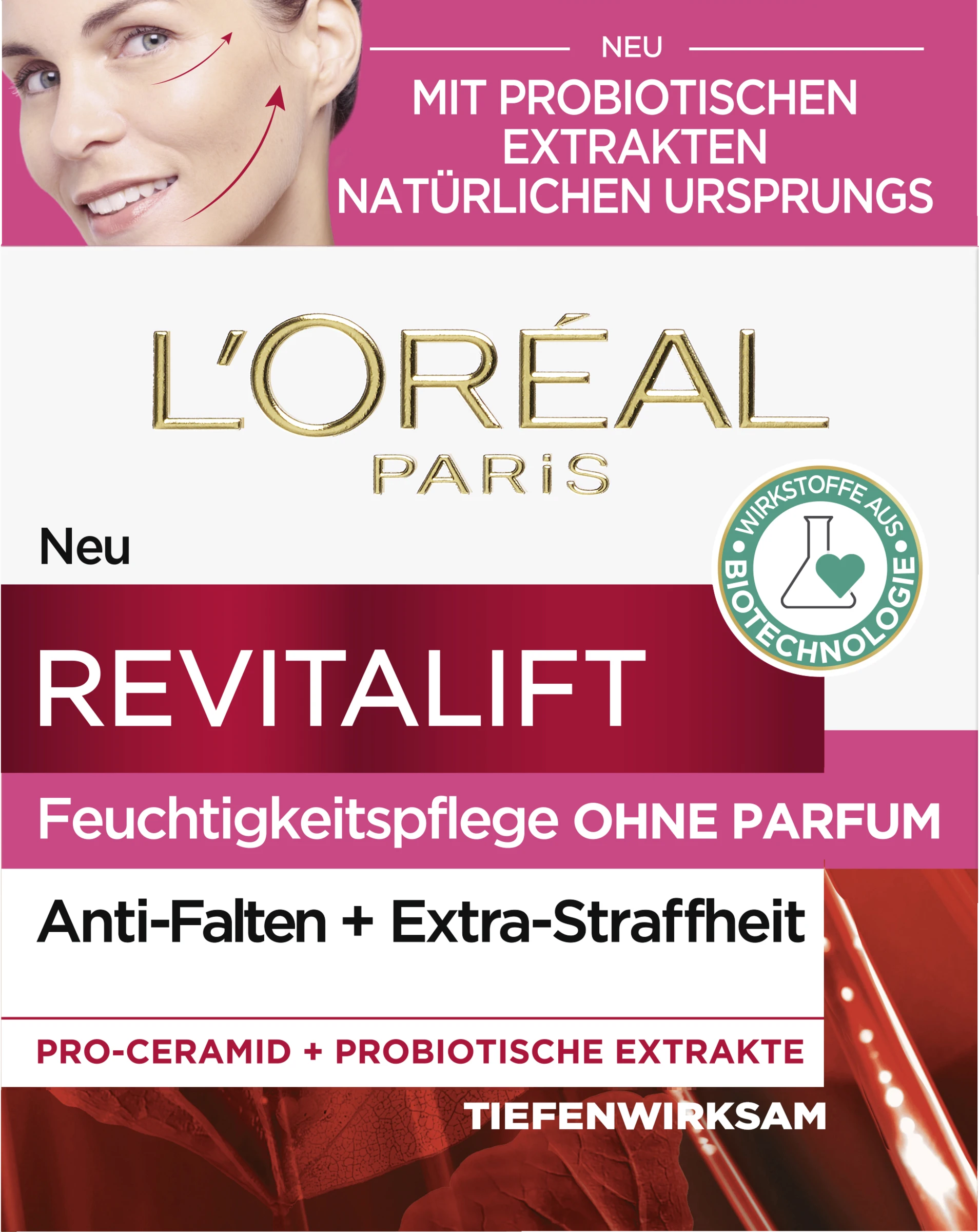 L’Oréal Paris Revitalift Feuchtigkeitspflege Ohne Parfum