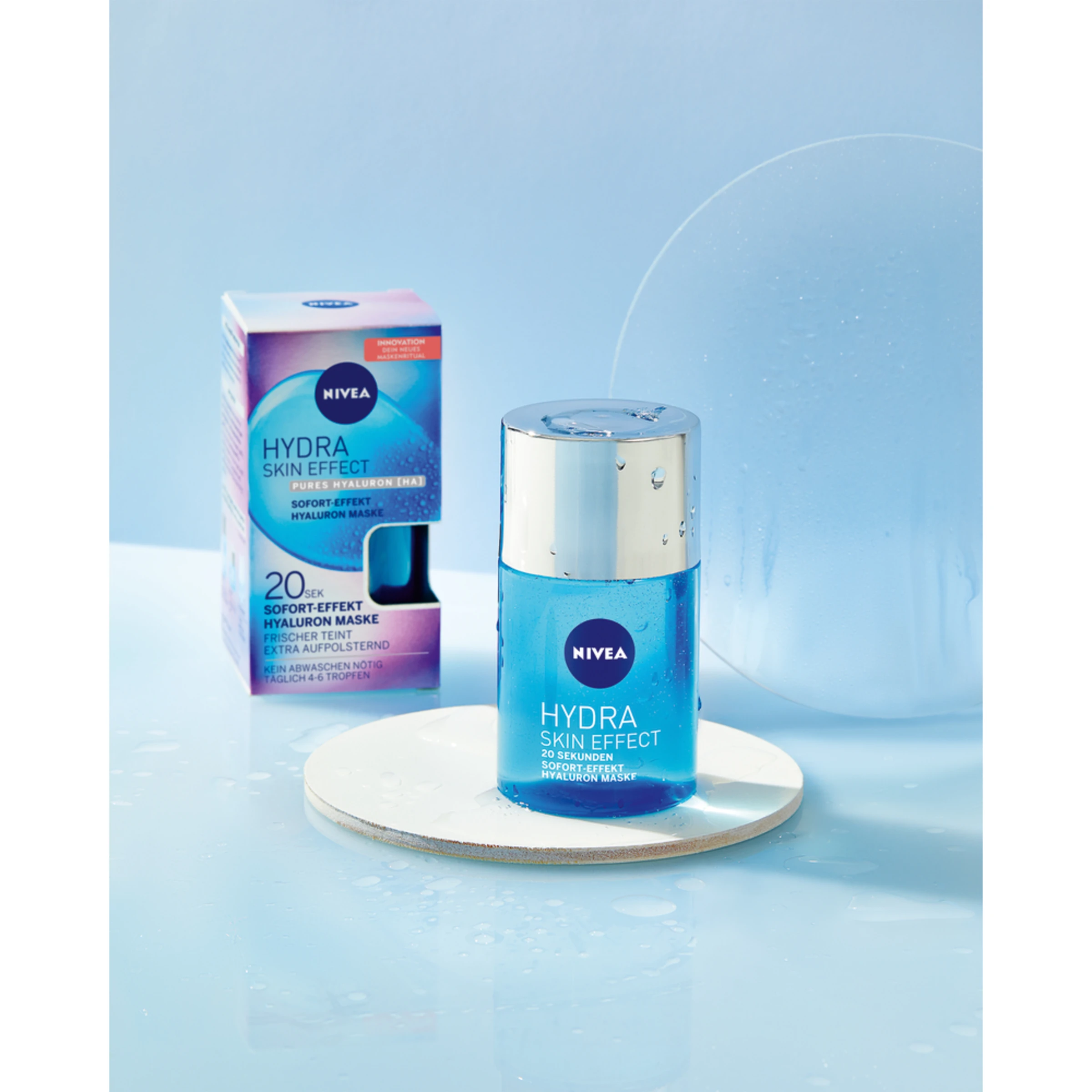 NIVEA Hydra Skin Effect 20 Sek Sofort Effekt Hyaluron Maske - Image 3