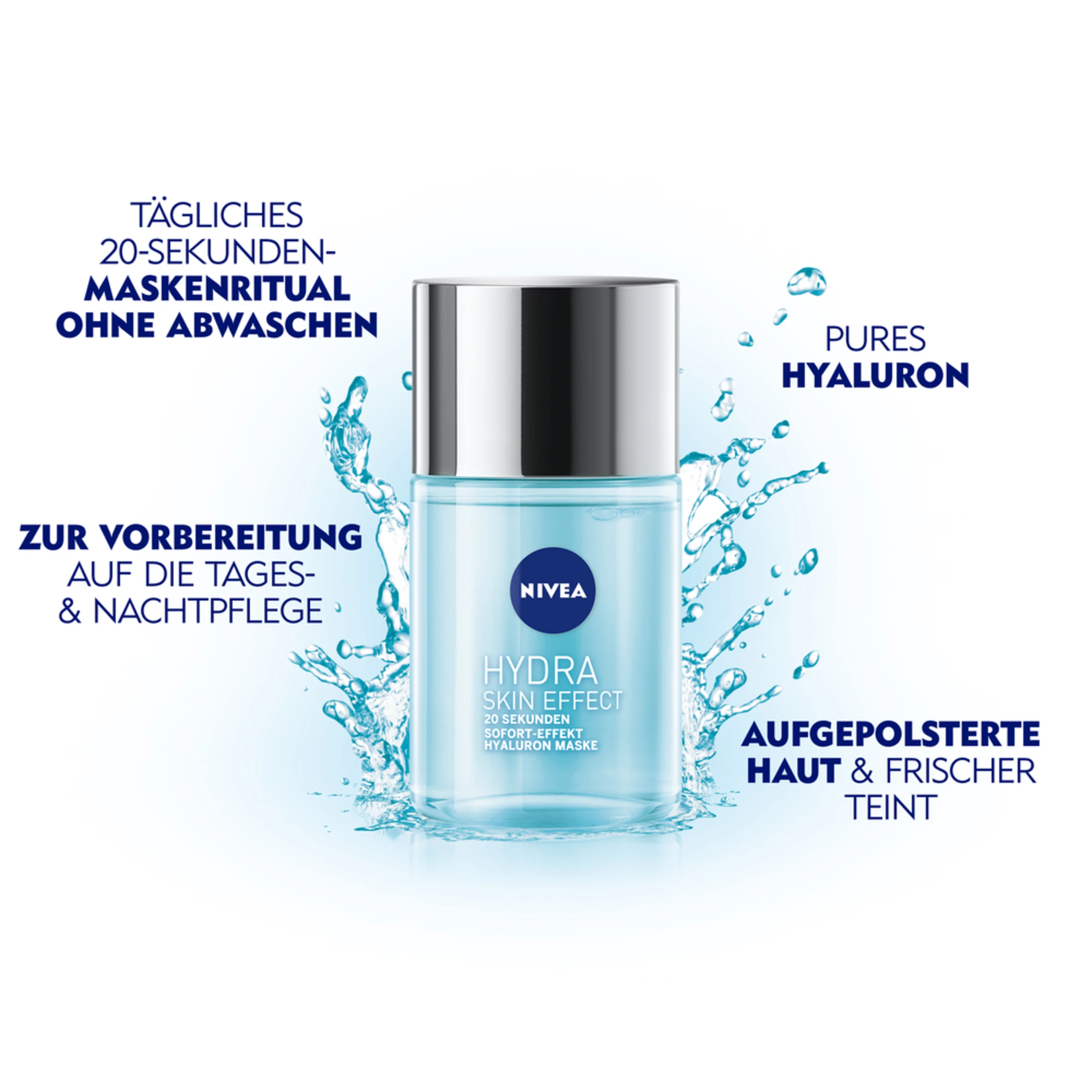 NIVEA Hydra Skin Effect 20 Sek Sofort Effekt Hyaluron Maske - Image 4