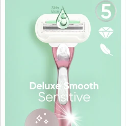 Gillette Venus Rasierer Deluxe Smooth Sensitive Rosegold Mit 1 Klinge