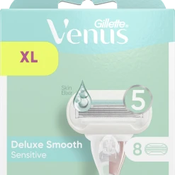 Gillette Venus Deluxe Smooth Sensitive Rasierklingen