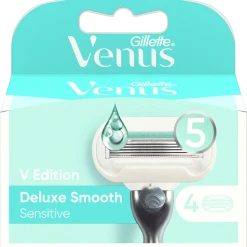 Gillette Venus V Edition Deluxe Smooth Sensitive Rasierklingen