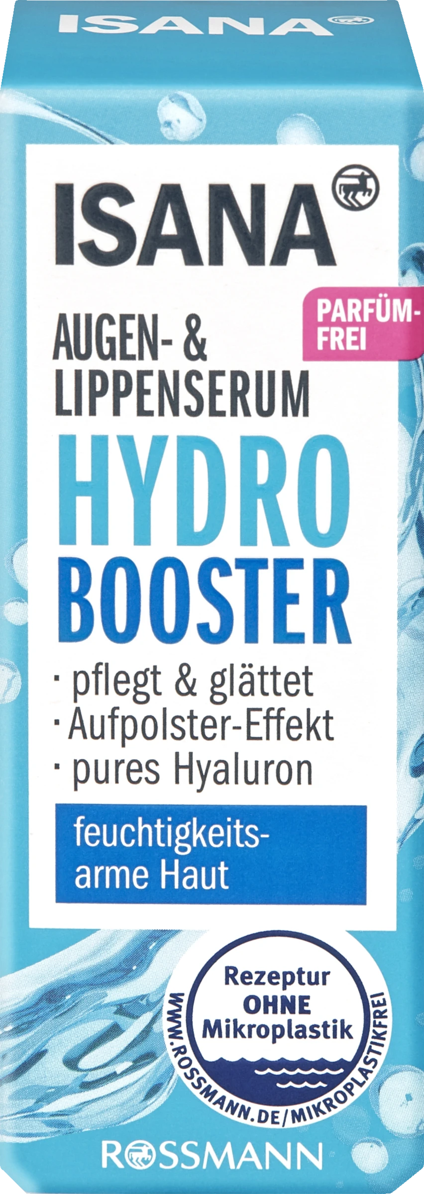 ISANA Hydro Booster Augen-& Lippenserum
