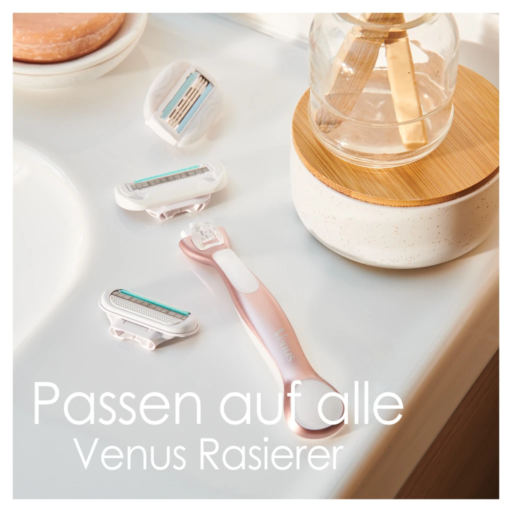 Gillette Venus Rasierer Deluxe Smooth Sensitive Rosegold Mit 1 Klinge - Image 4