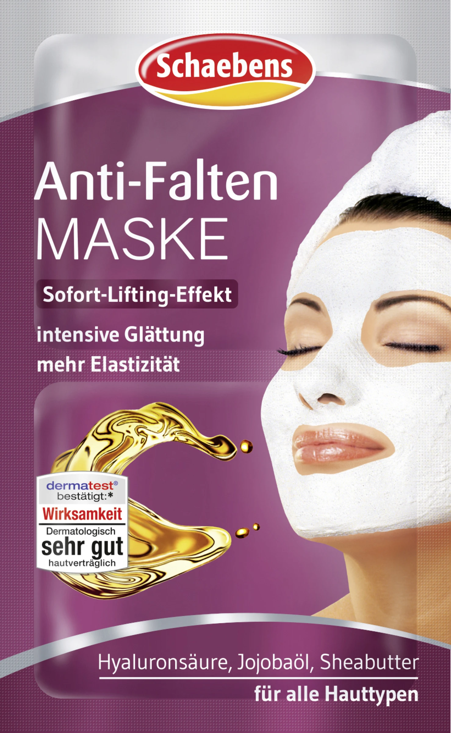 Schaebens Anti-Falten Maske 10er Beutel - Image 3