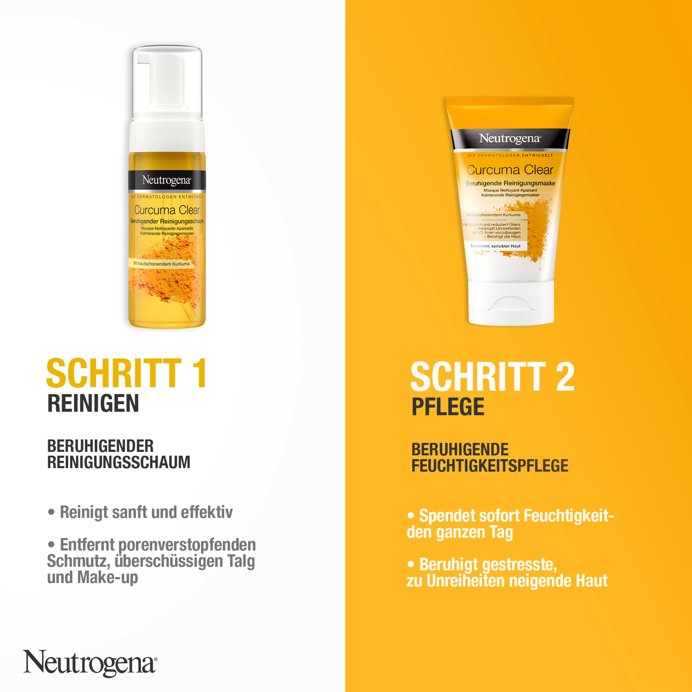 Neutrogena Curcuma Clear Pflegeset - Image 3