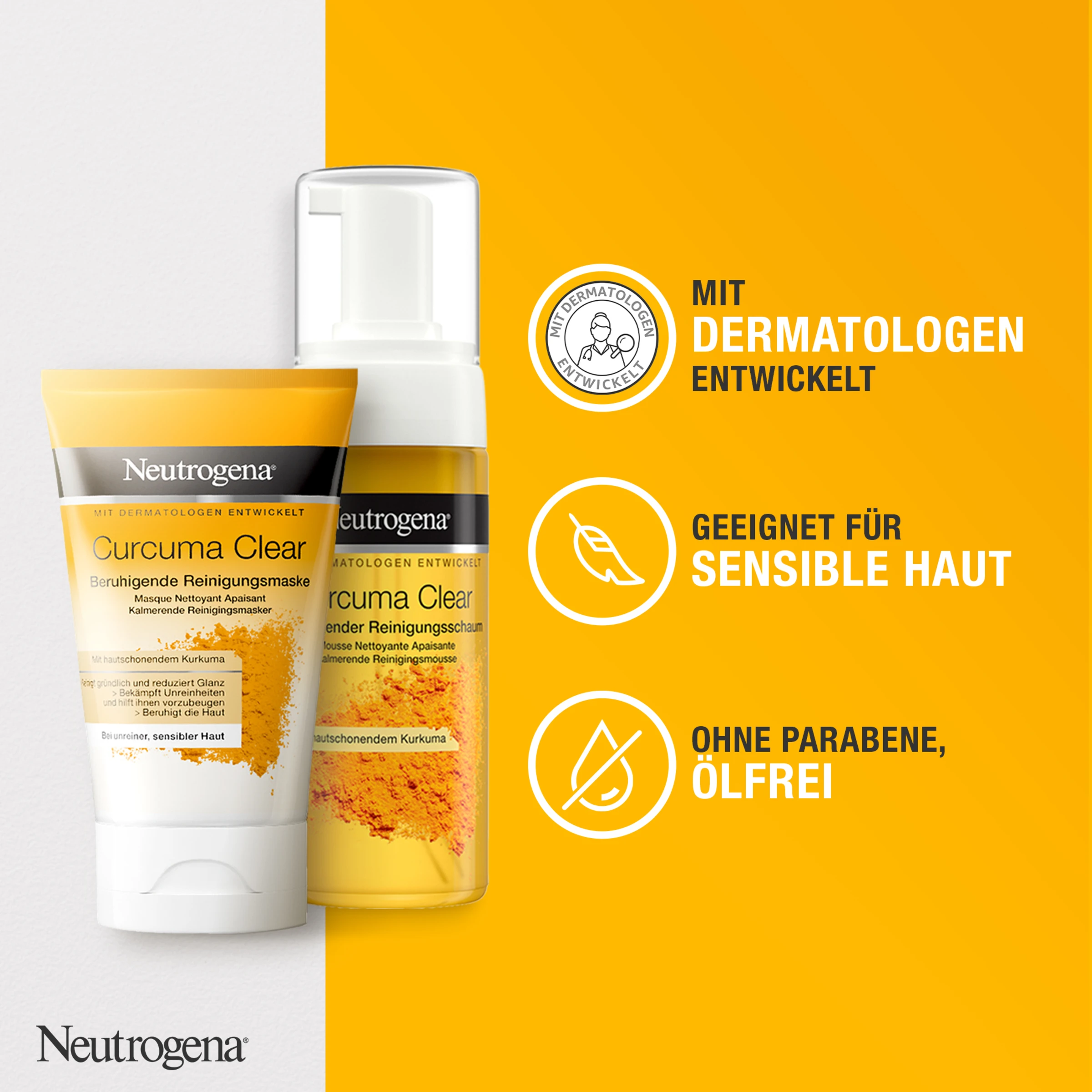 Neutrogena Curcuma Clear Pflegeset - Image 6