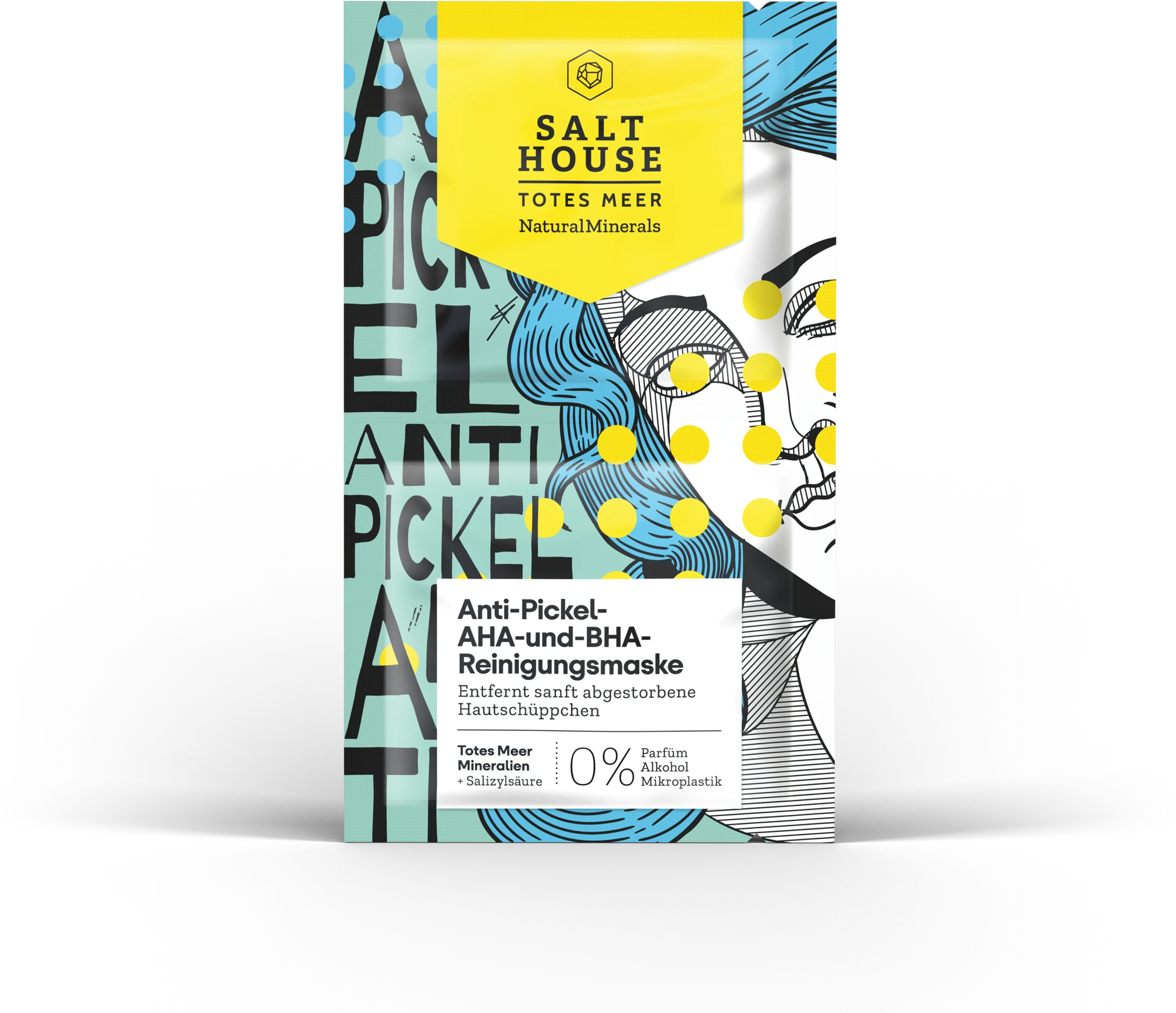 Salthouse Natural Minerals Anti Pickel AHA & BHA Reinigungsmaske