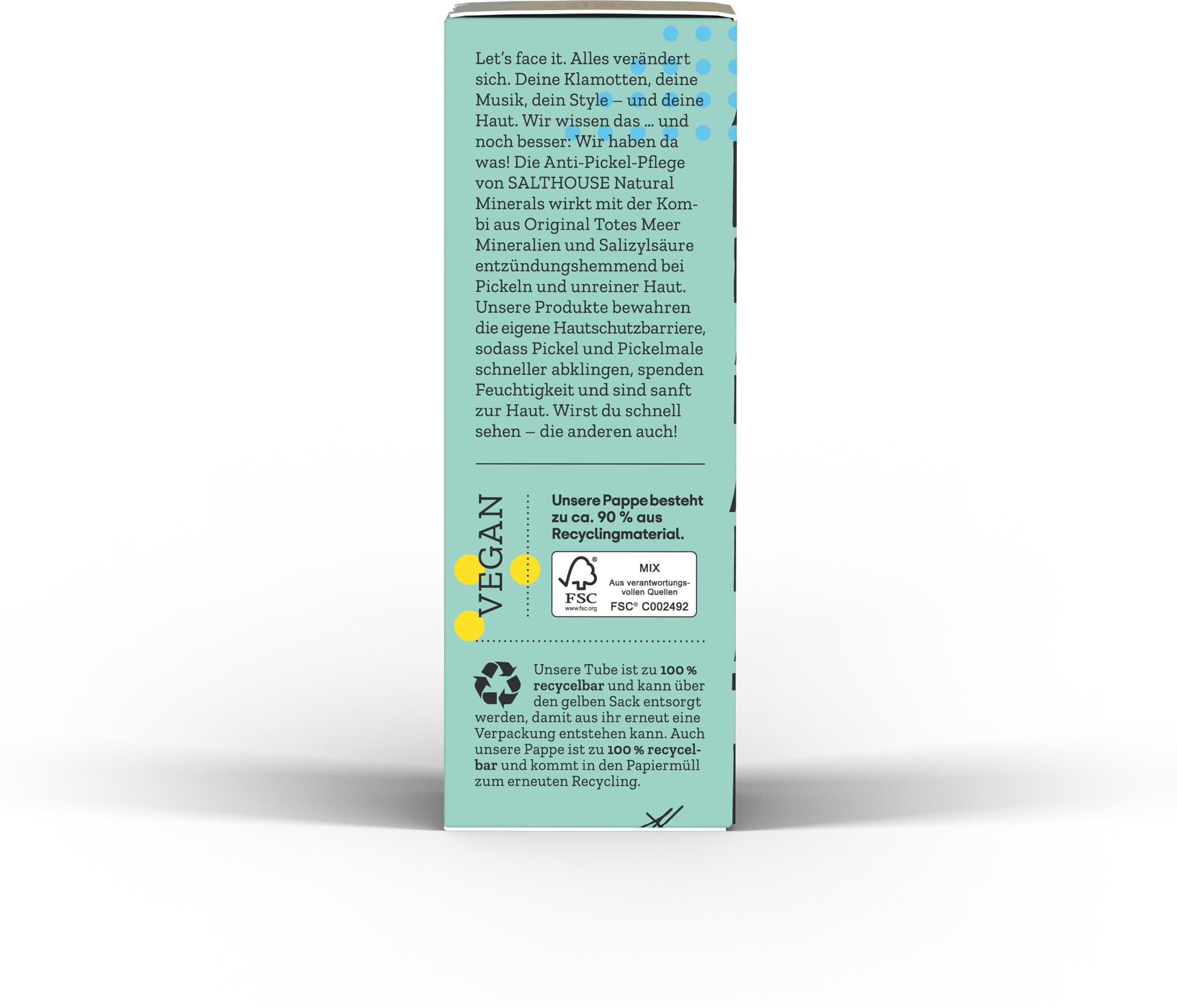 Salthouse Natural Minerals Anti Pickel 24h Feuchtigkeitscreme - Image 2