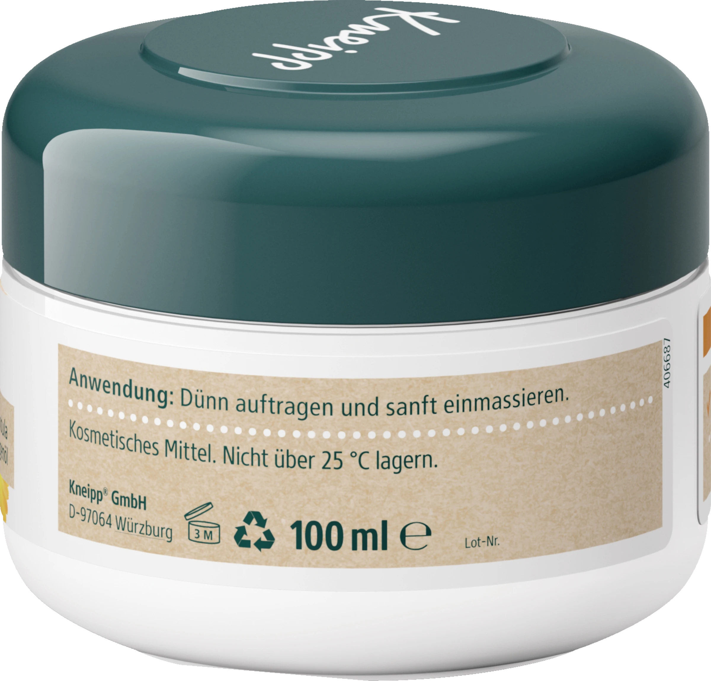 Kneipp Fussbutter Calendula & Orangenöl - Image 2