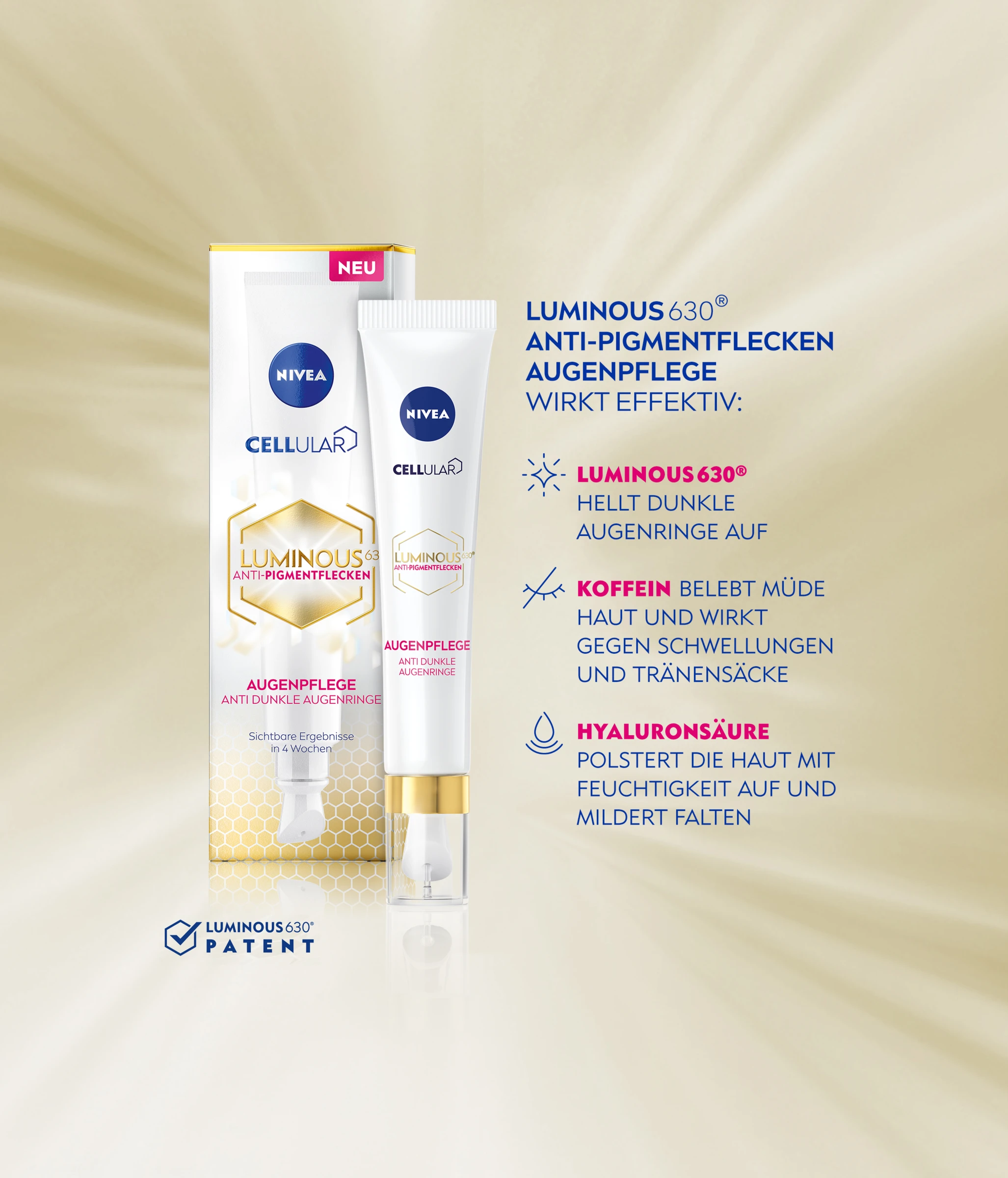 NIVEA Cellular Luminous 630 Anti-Pigmentflecken Augenpflege - Image 5