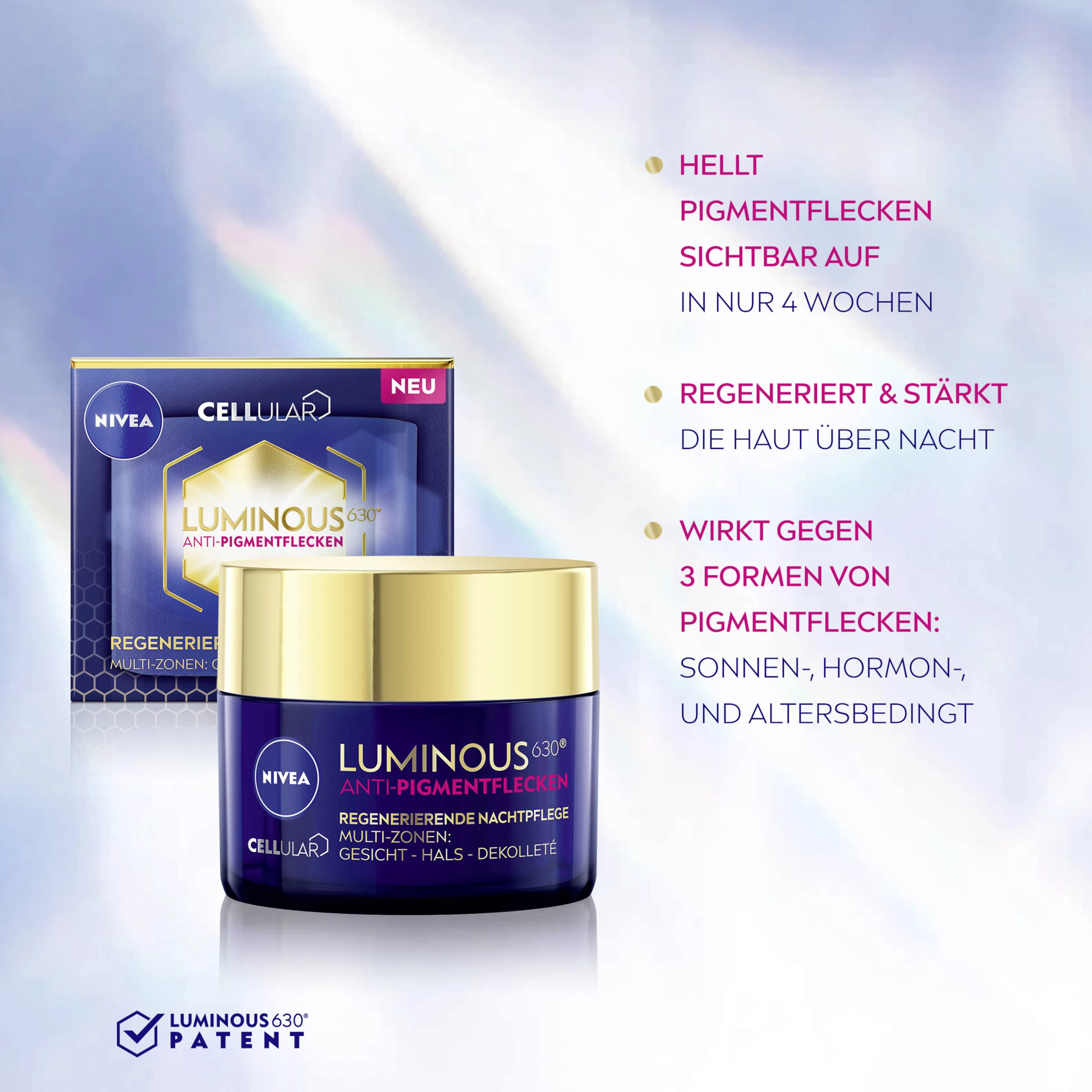 NIVEA Cellular Luminous 630 Anti Pigmentflecken Regenerierende Nachtpflege - Image 10
