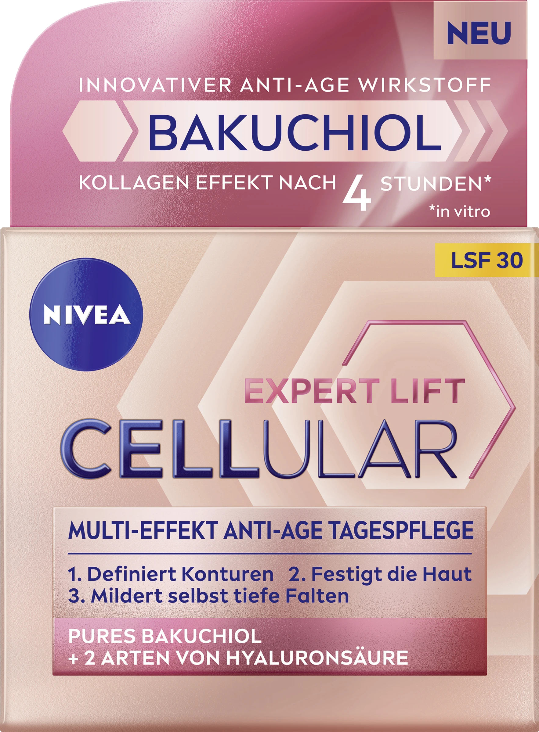 NIVEA Expert Lift Cellular Multi-Effekt Anti-Age Tagespflege LSF 30