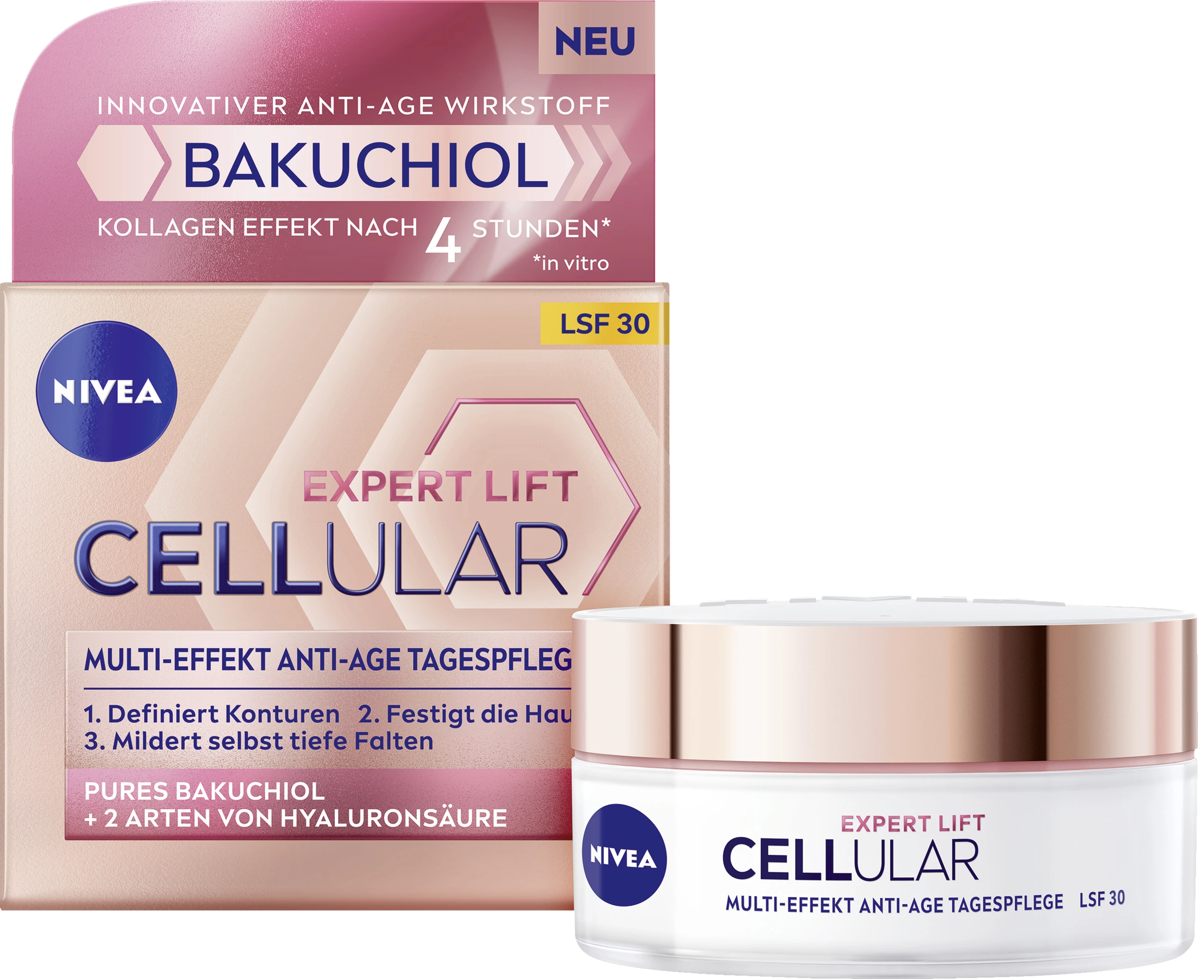 NIVEA Expert Lift Cellular Multi-Effekt Anti-Age Tagespflege LSF 30 - Image 4