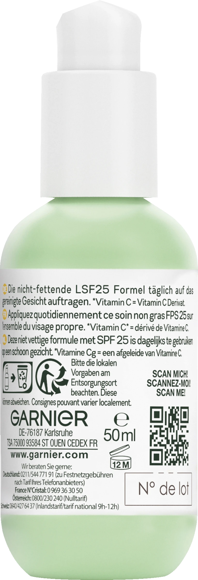 Garnier SkinActive 2in1 Glow Booster Serum Crème - Image 2