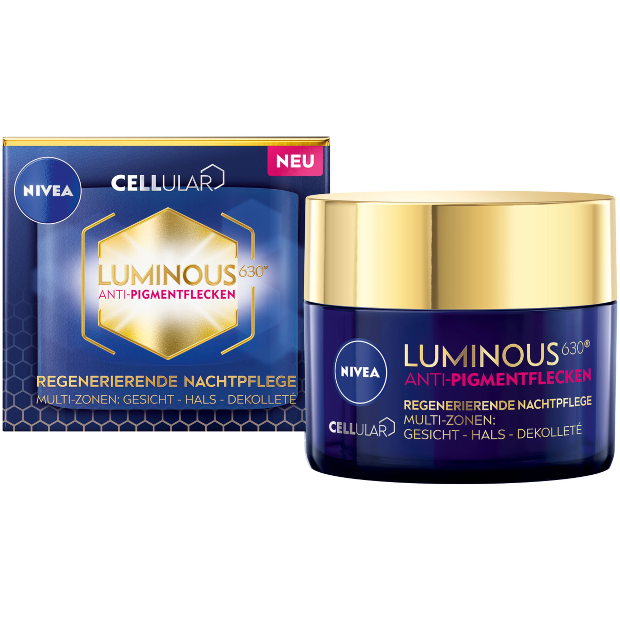 NIVEA Cellular Luminous 630 Anti Pigmentflecken Regenerierende Nachtpflege - Image 5