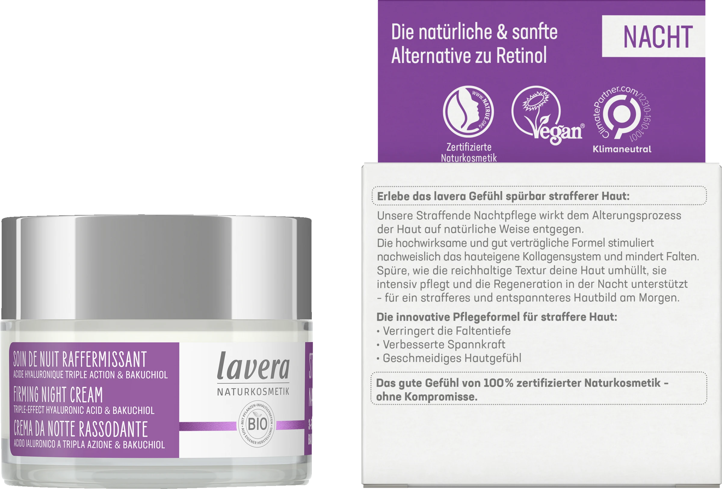Lavera Straffende Nachtpflege - Image 4