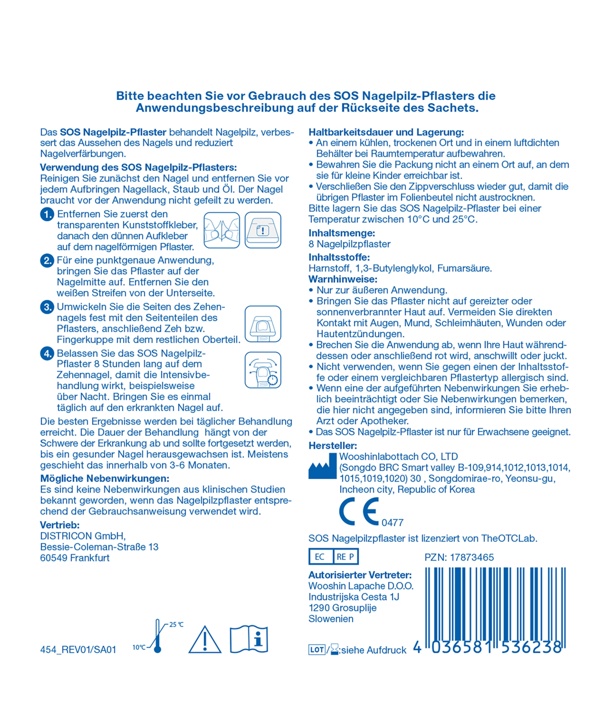 SOS Nagelpilz-Pflaster – Bild 2