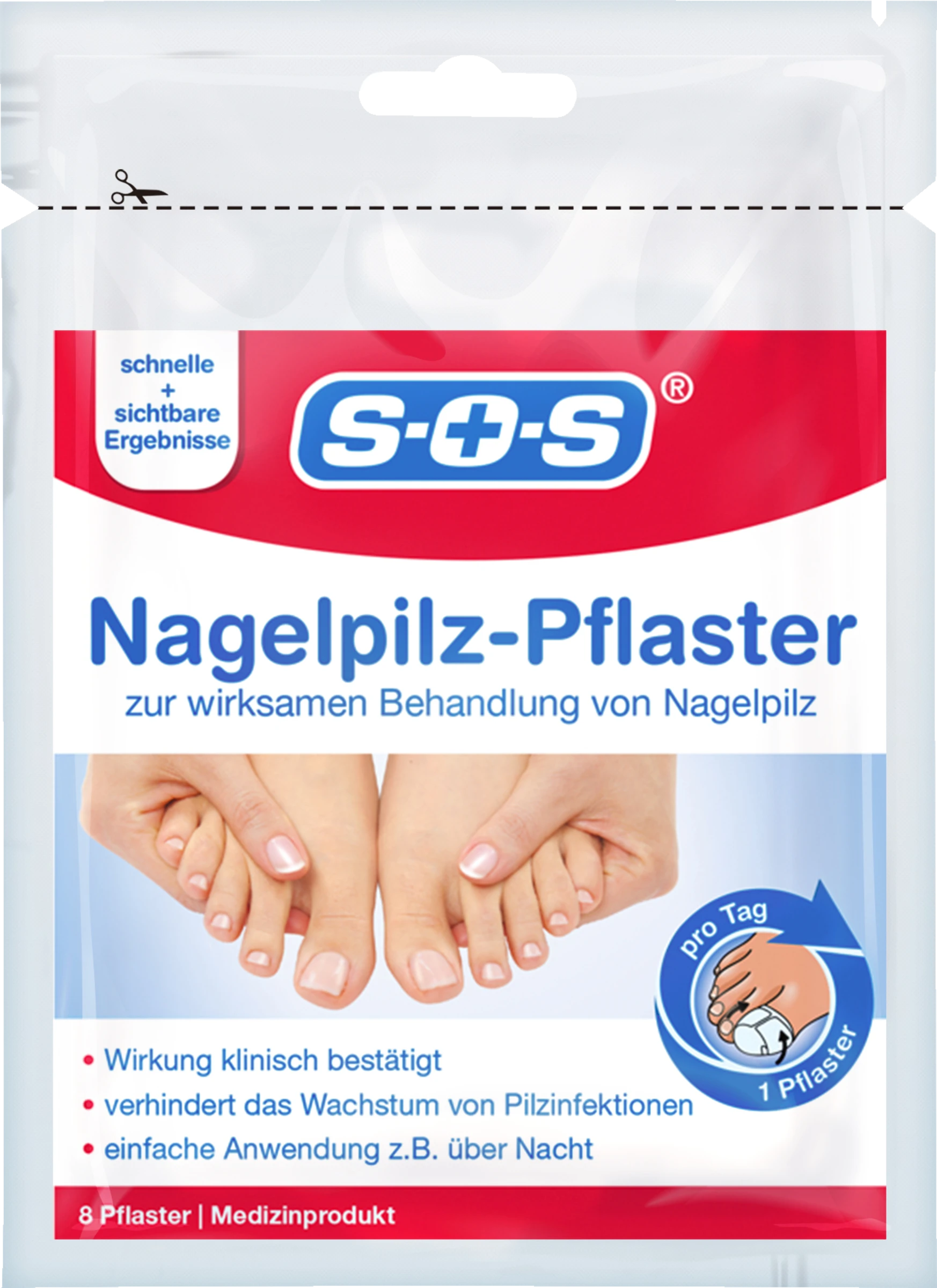 SOS Nagelpilz-Pflaster