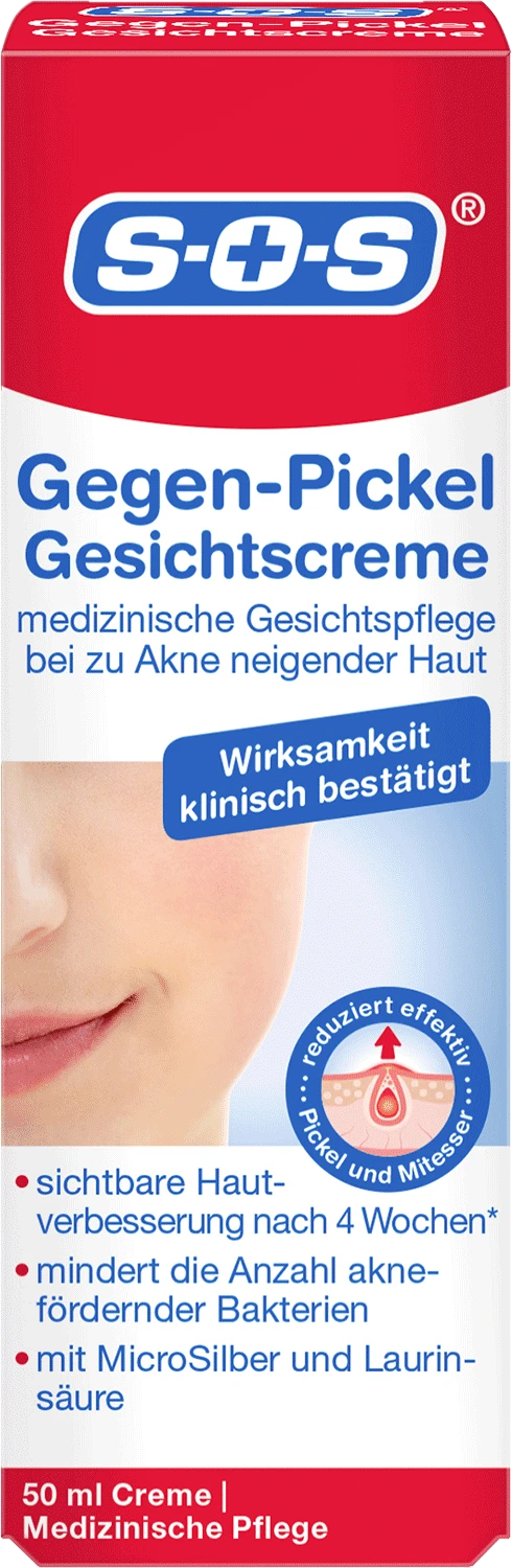 SOS Gegen-Pickel Gesichtscreme