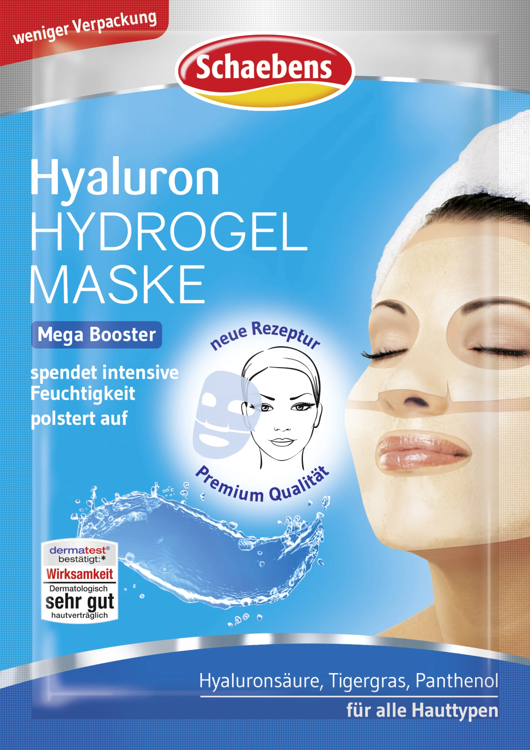 Schaebens Hyaluron Hydrogel Maske