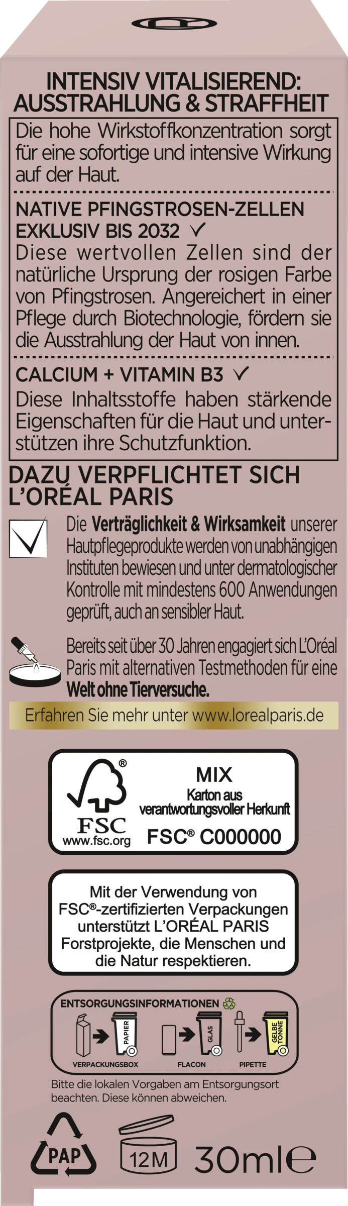 L’Oréal Paris Age Perfect Golden Age Rosé-Öl Serum - Image 3