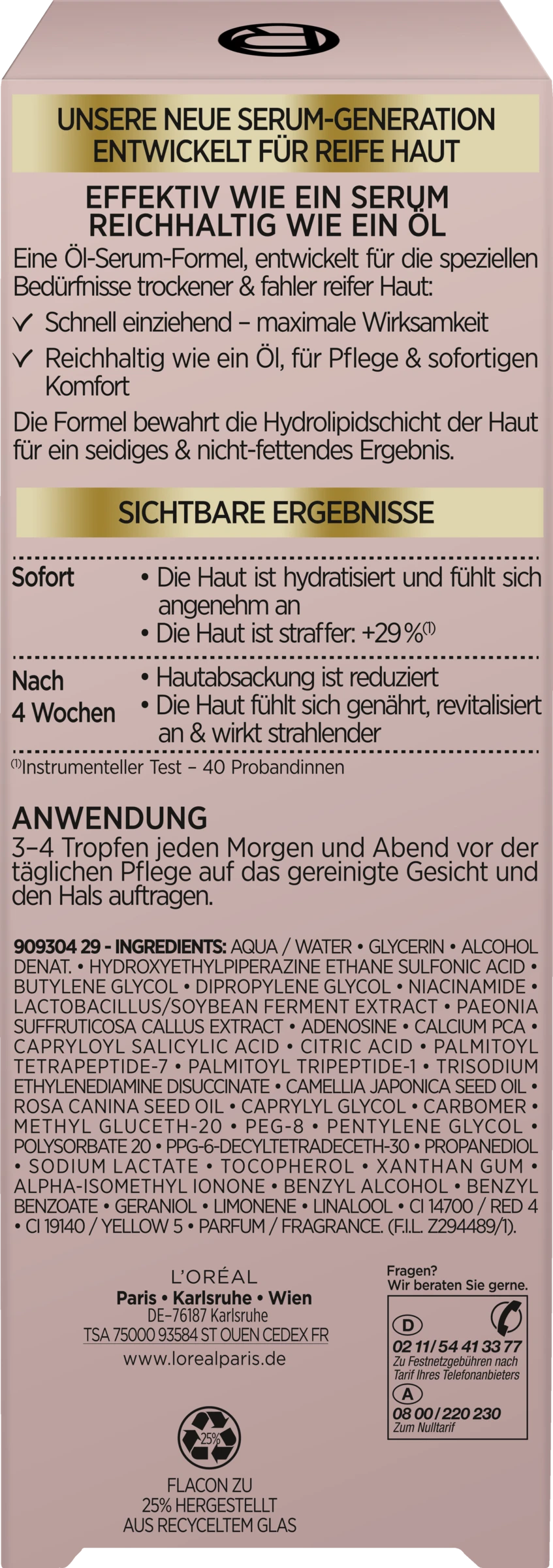 L’Oréal Paris Age Perfect Golden Age Rosé-Öl Serum - Image 4