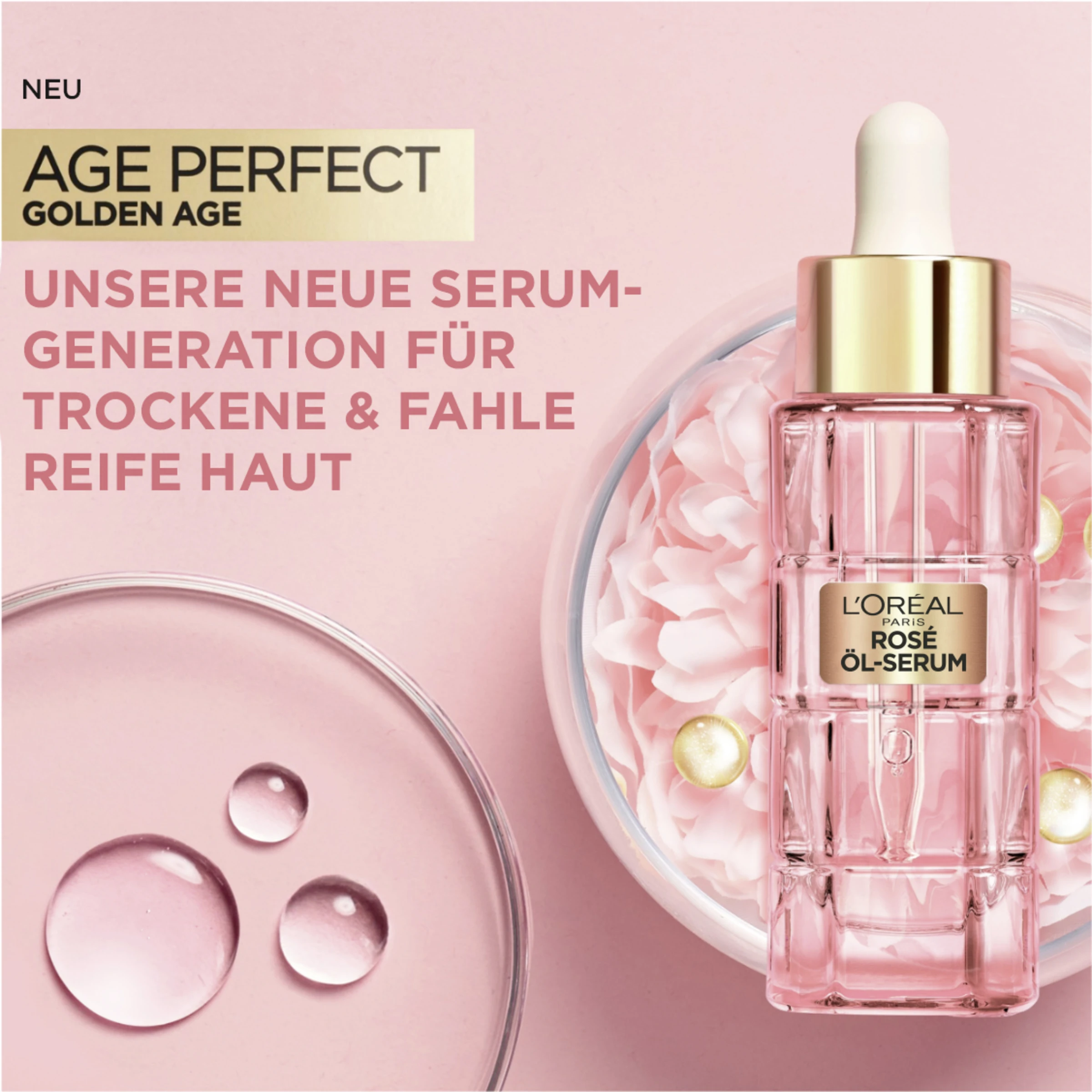 L’Oréal Paris Age Perfect Golden Age Rosé-Öl Serum - Image 7