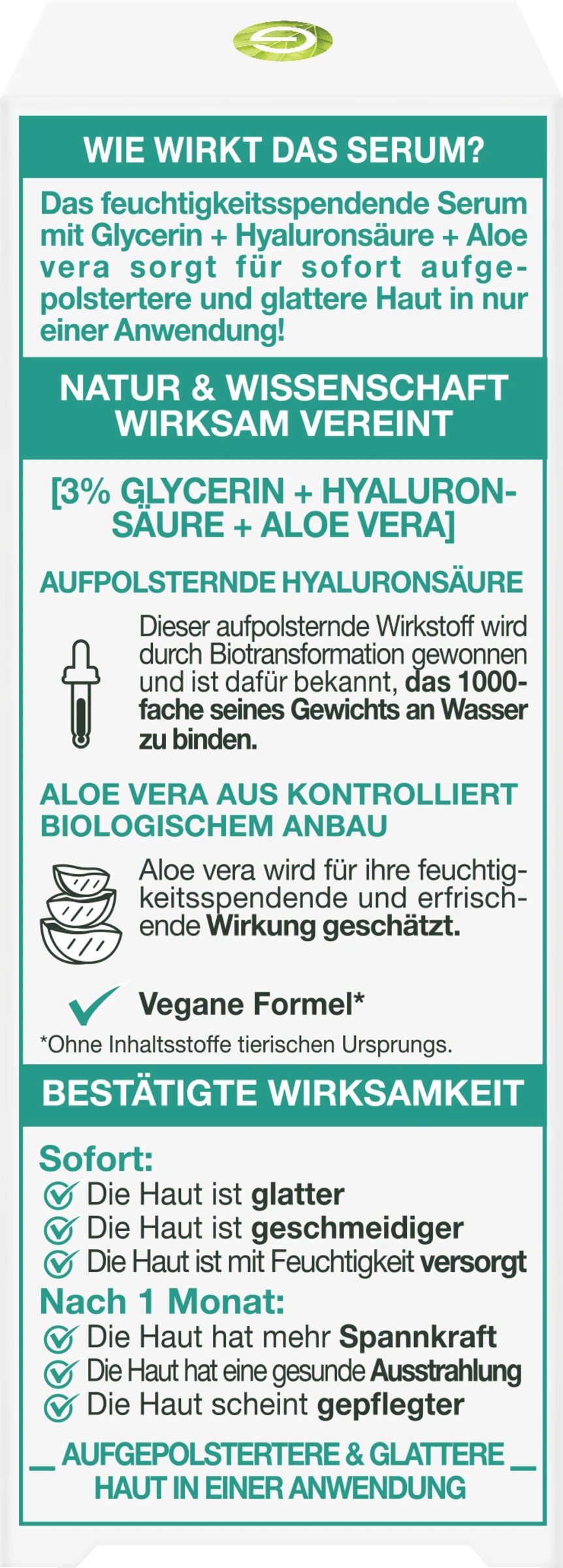 Garnier SkinActive Hyaluron Aloe Serum - Image 3