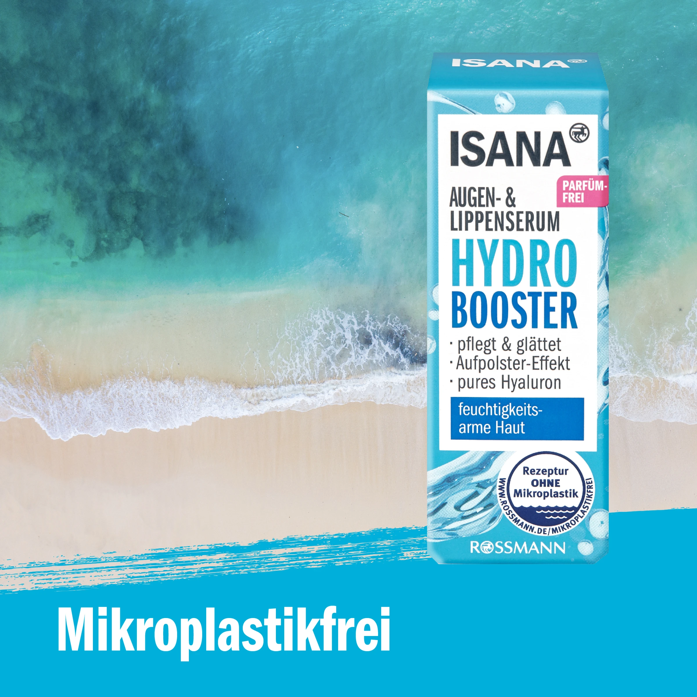 ISANA Hydro Booster Augen-& Lippenserum - Image 2