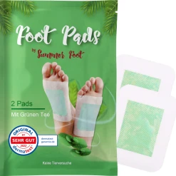 Summer Foot Overnight Fußpads Mit Grünteeöl