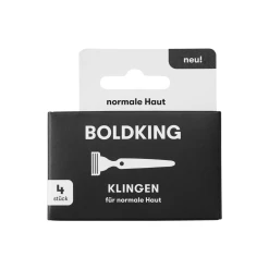 Boldking 4er Klingen Für Normale Haut