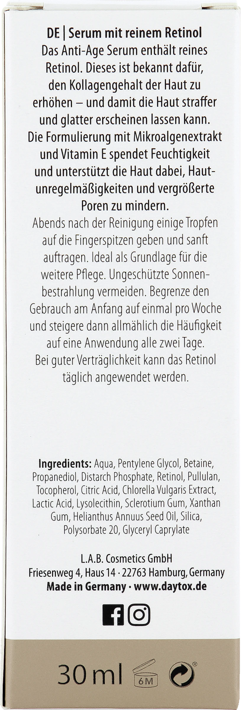 DAYTOX Retinol Serum - Image 2