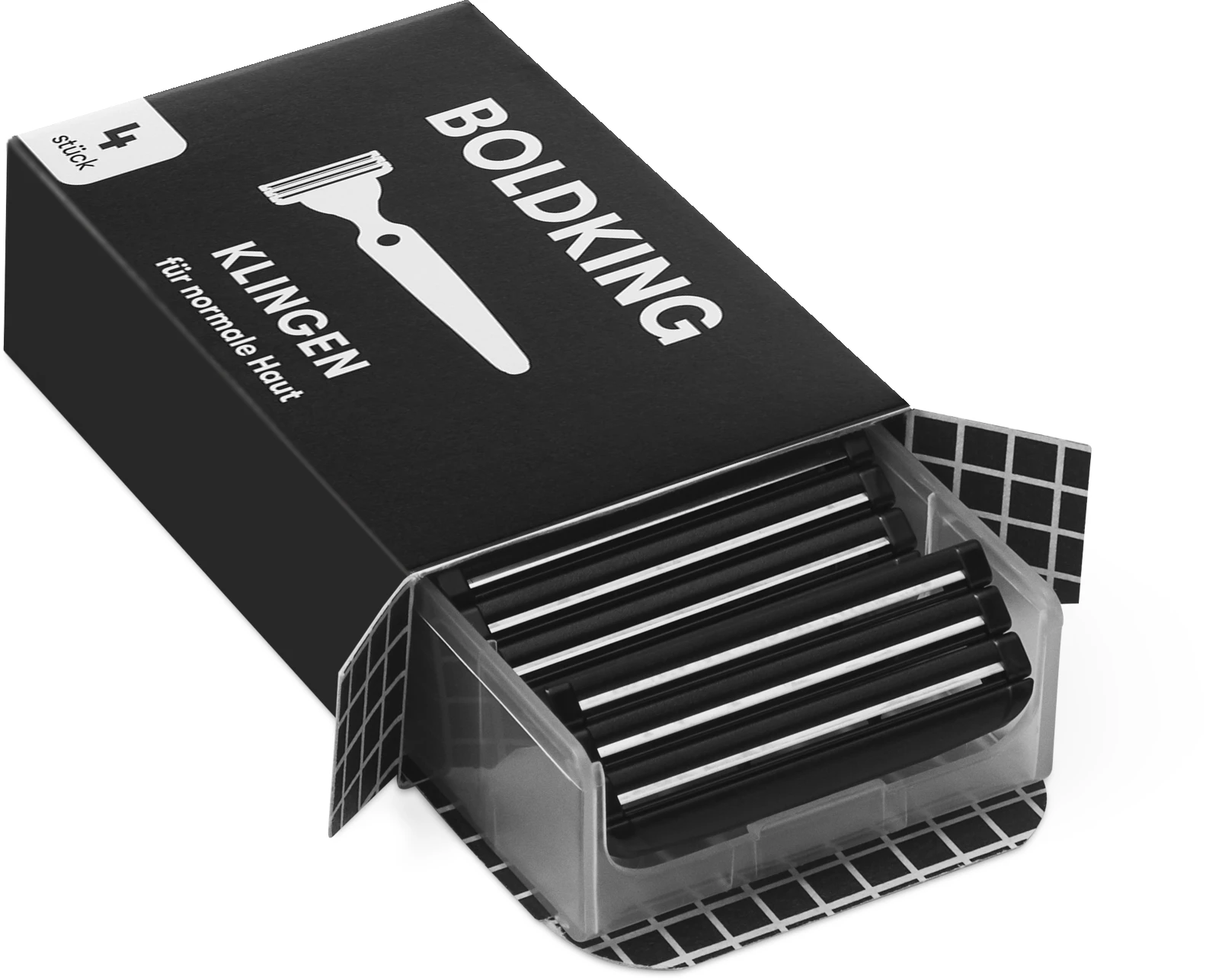 Boldking 4er Klingen Für Normale Haut - Image 3