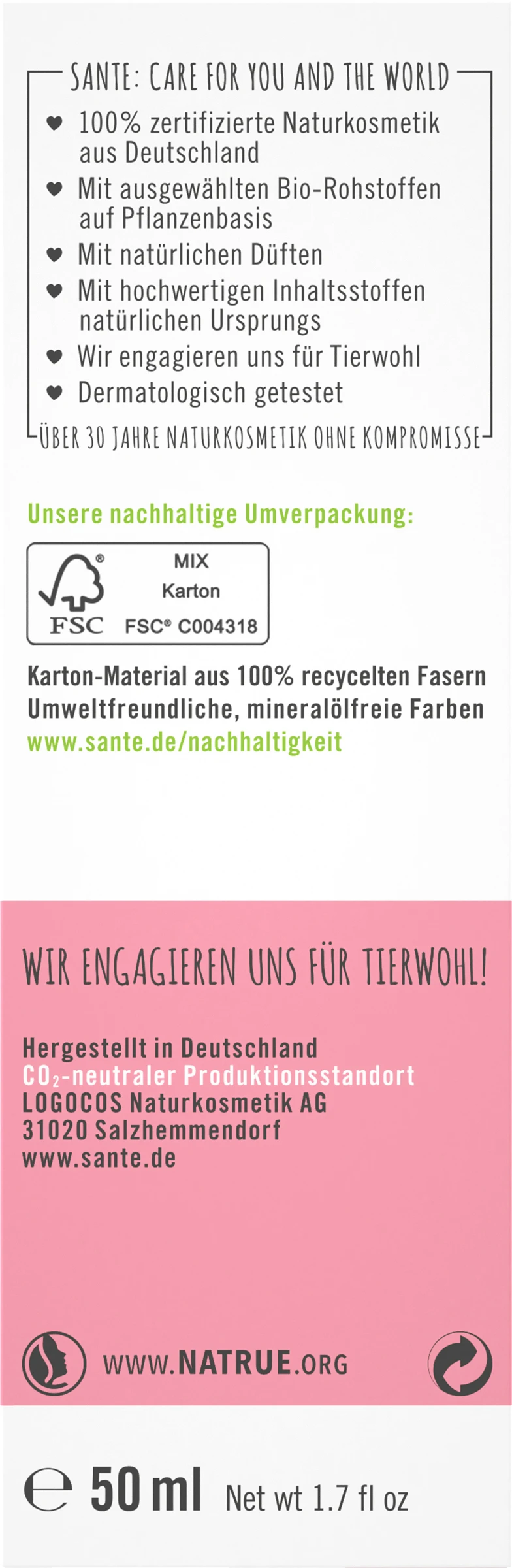 Sante Schützende 24H Feuchtigkeitscreme - Image 2