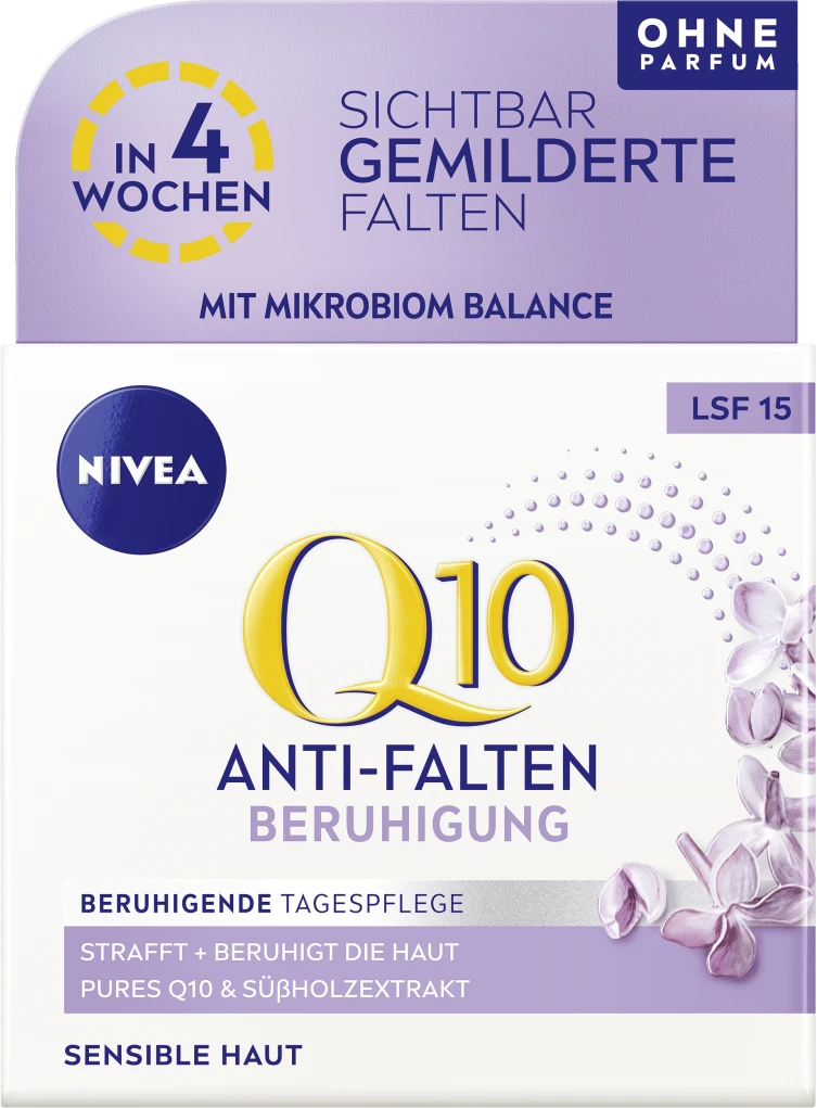 NIVEA Q10 Power Anti-Falten + Beruhigung Tagespflege Sensitive